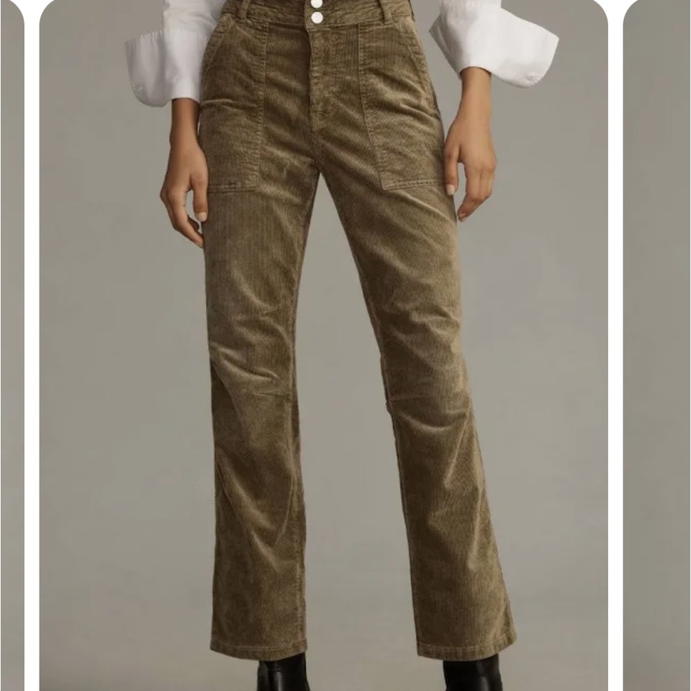 Pilcro The Wanderer Relaxed Leg Corduroy Pants Size 28